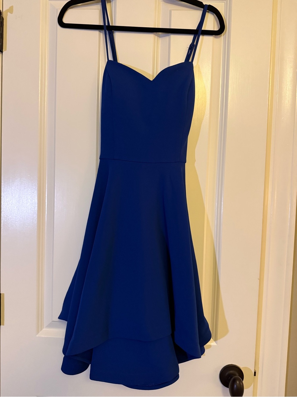 Macy's Royal Blue Mini Dress